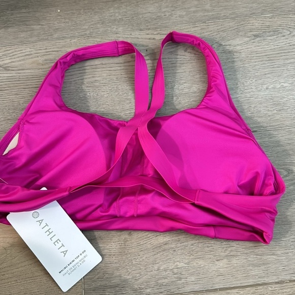 NWT! Athleta Pink Malibu Bikini Top D-DD - Multiple Sizes 💎 - Picture 7 of 7